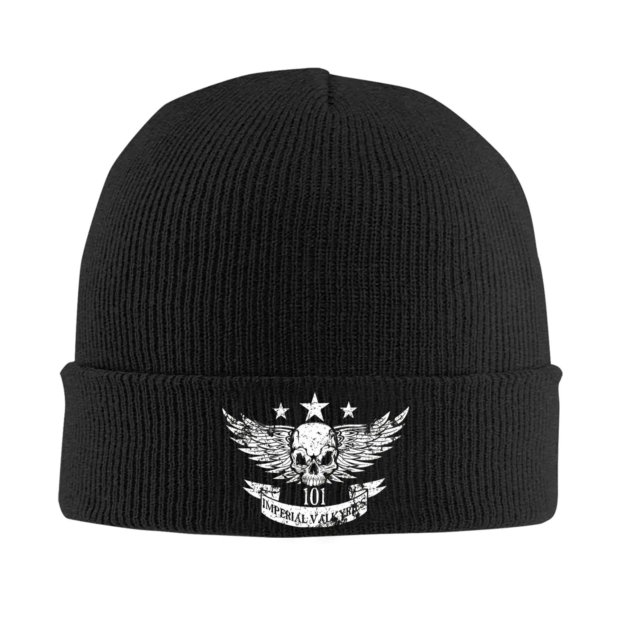 Warhammers IMPERIAL VALKYRIES  Knitted Hat for Women Men Beanies Autumn Winter Hat Acrylic  Warm Caps