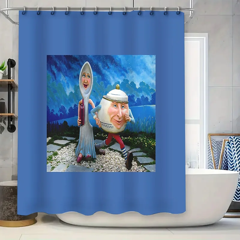 

Причудливая Чеширская Кот Занавеска Для Душа Фэнтези Лесные Животные Декор Для Ванной Комнаты Готический Ужас Хэллоуин Домашний Декор Уникальное Настенное Искусство G