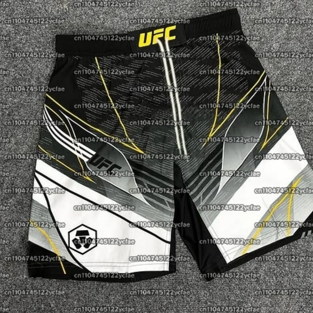 

Мужские шорты для фитнеса UFC New Special Edition 2025, быстросохнущие и дышащие боксерские шорты, свободные шорты для бега и фитнеса