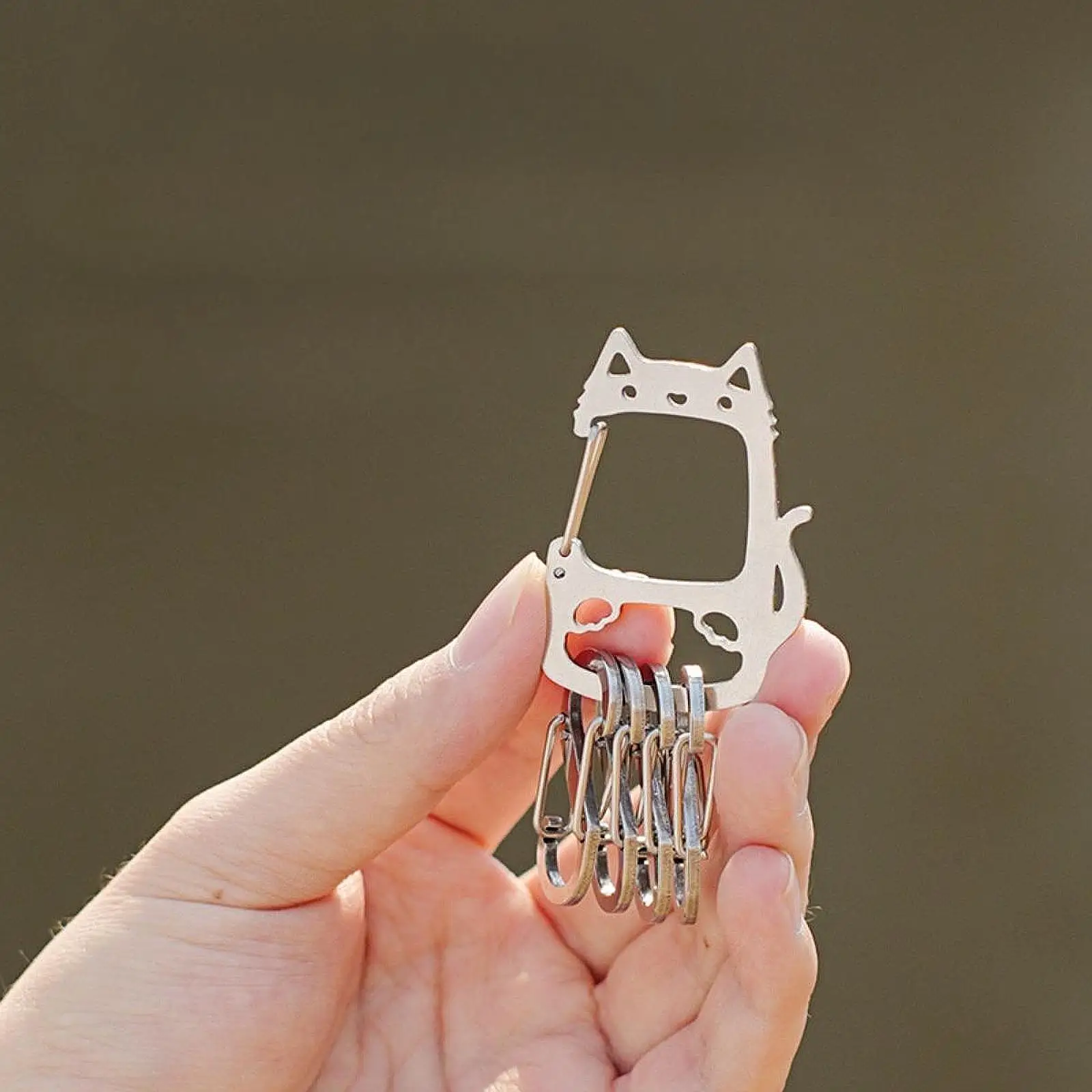 Metal Key Chain Hol…