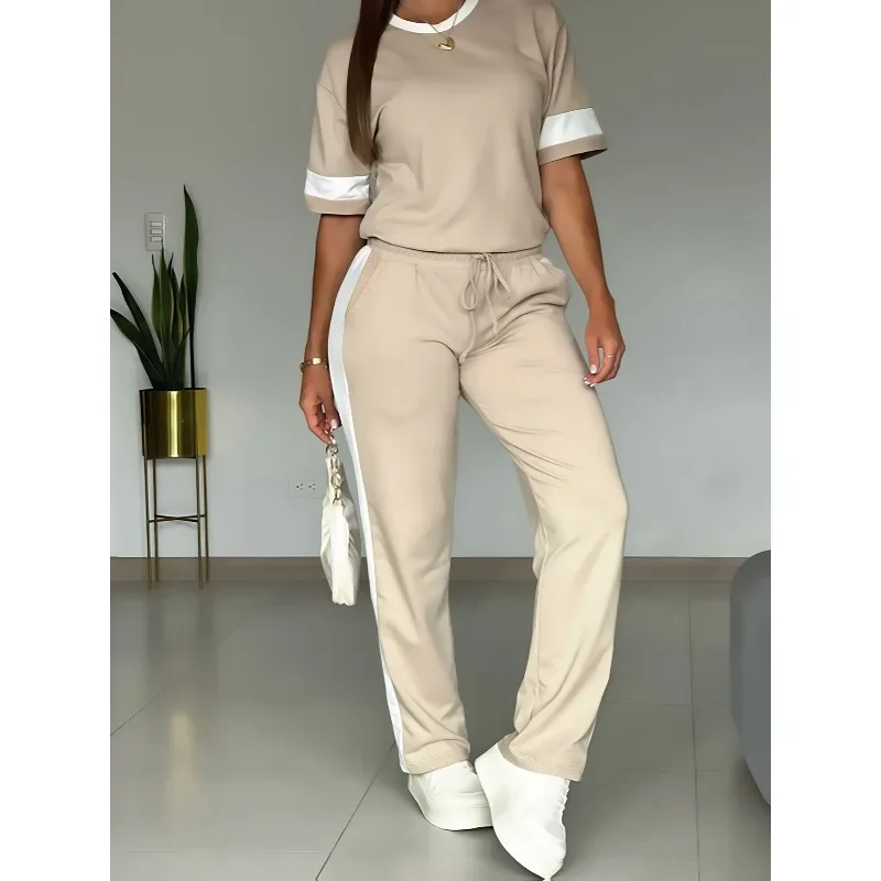 تخصيص 2 قطعة المرأة مجموعة ربيع الخريف موضة جديدة طويلة الأكمام الدنيم بلوزات وسراويل دعوى الطرف #2