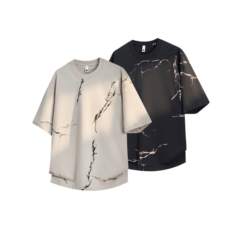 Classic T Shirt For Man Oriental Pattern Simple Style Breathable Fabric Daily Basic Tee Streetwear Mens Clothing — купить у AliExpress WW
