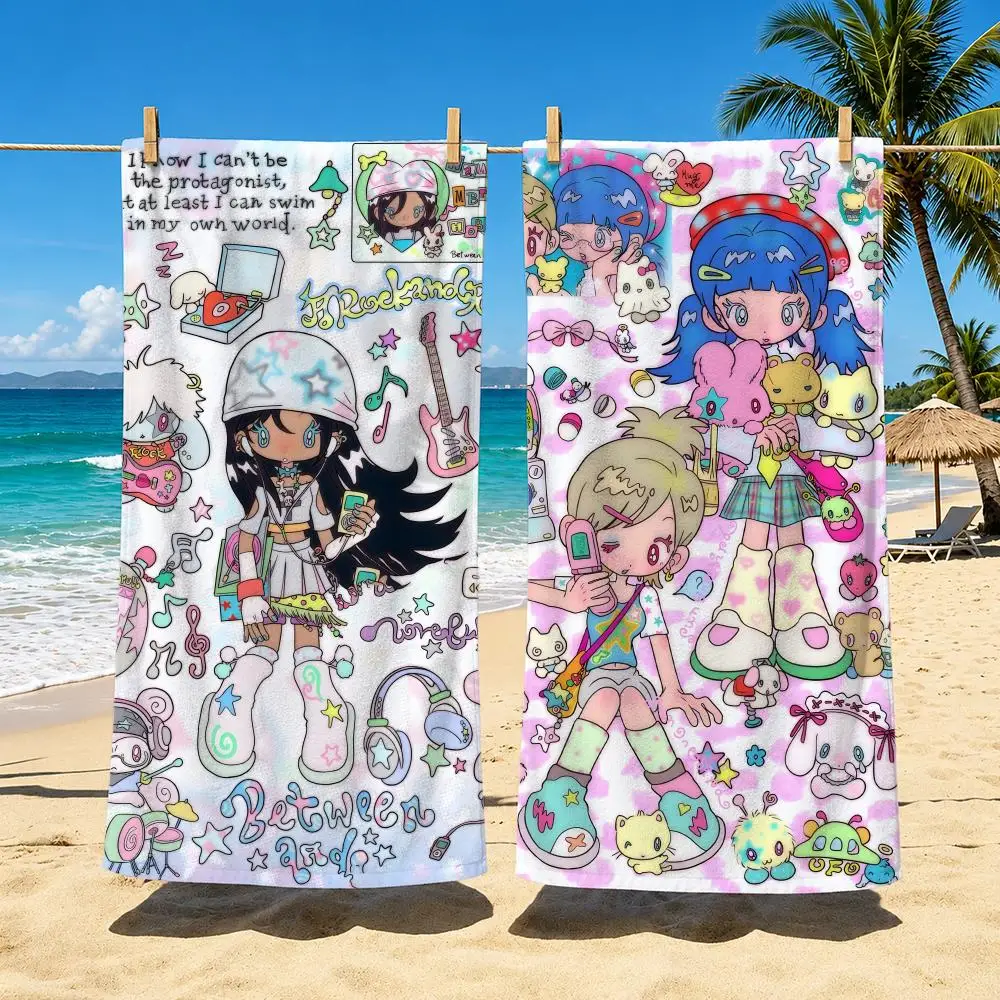 Artist S-sunonebird cute Towel Towel beach towel, quick drying absorbent bath towel for Swim,Gym,Camping,Outdoor hot