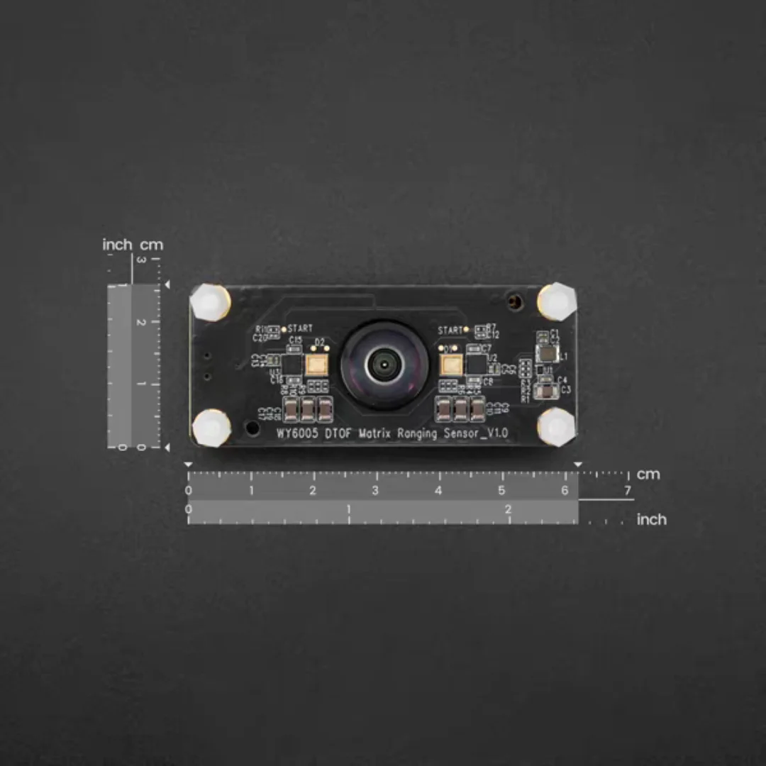Gravity: 64×8 matrix DTOF laser ranging sensor, matrix solid-state LiDAR