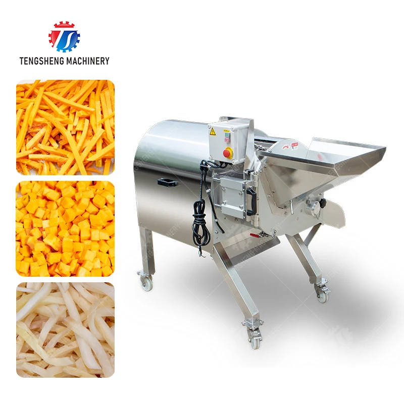 آلة تقطيع الخضار والفواكه لآلة قطع مكعبات نردات البطاطس والجزر والجوز الهند #3
