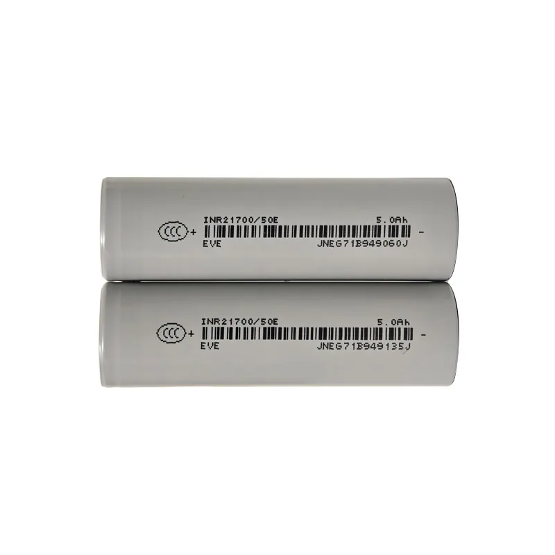 10-50 Uds Original EVE 50E INR 21700 batería 5000mAh CDR 15A 3,7 V baterías recargables de iones de litio 21700 celda para paquete de batería