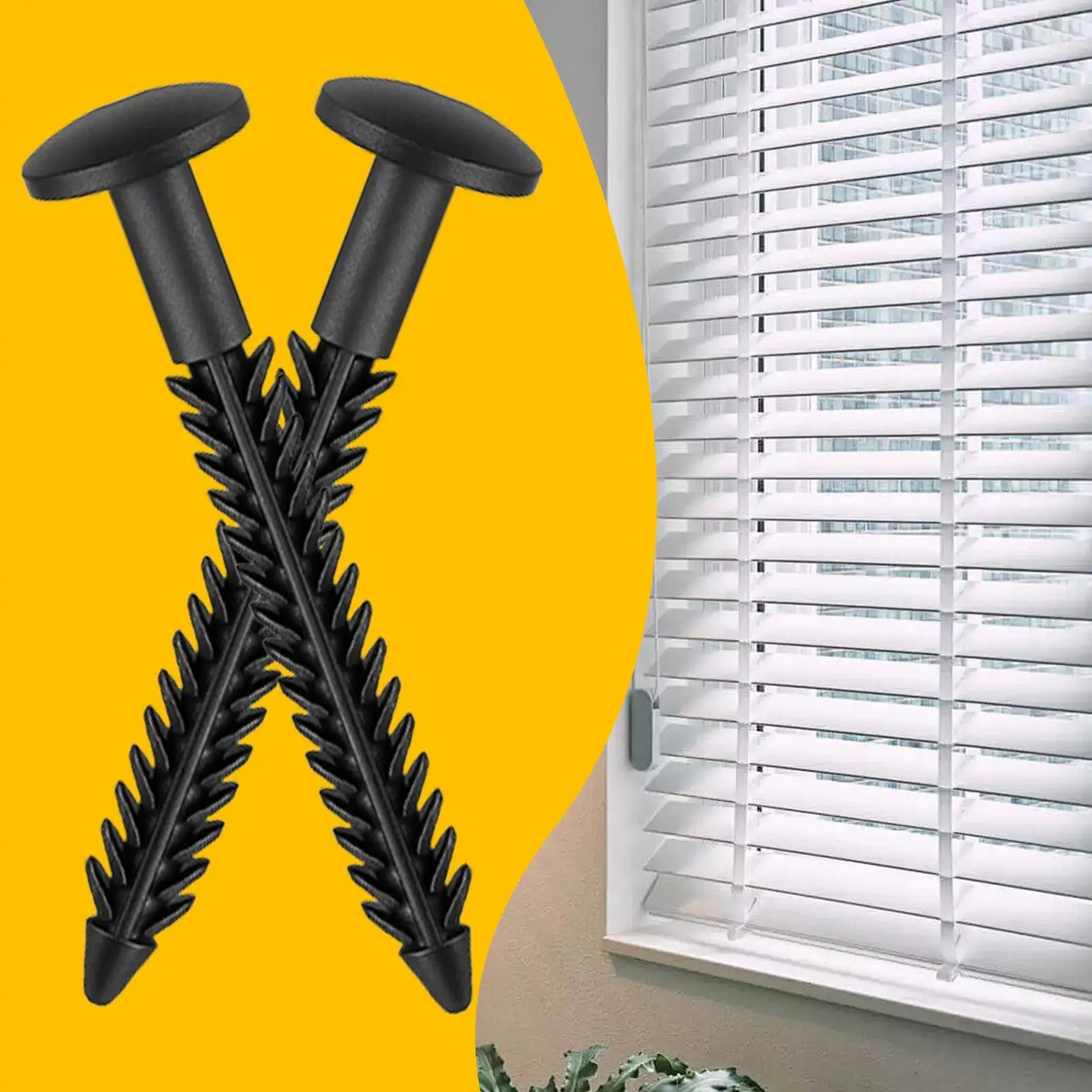 Shutter Fasteners 3 Inch Window Screen Plunger Pins Dressing Hardware for Catch Lock Bumper End Work Door Wardrobe Edge Home