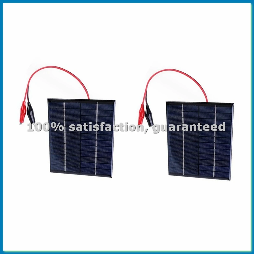 2PCS 12V 2W Solar P…