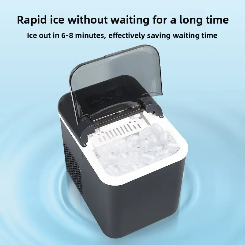 Mini Ice Maker Machine for Home Use | Automatic Smart Ice Maker for Milk Tea Shop & Commercial Use
