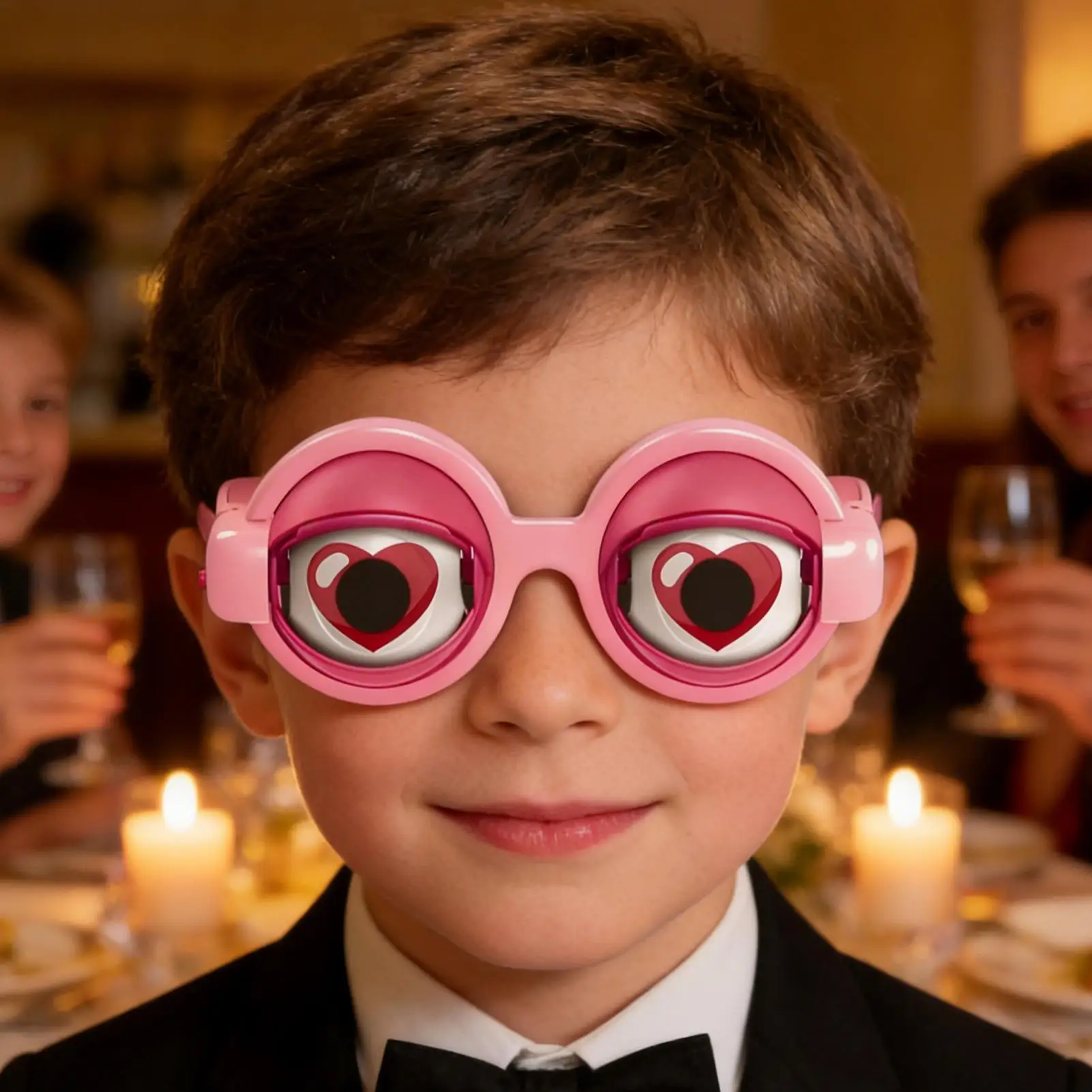 

Crazy Winking Glasses Animated Blinking Eyes Prank Eyewear for Adults & Kids, Goofy Novelty Sunglasses for Party Costumes Photos