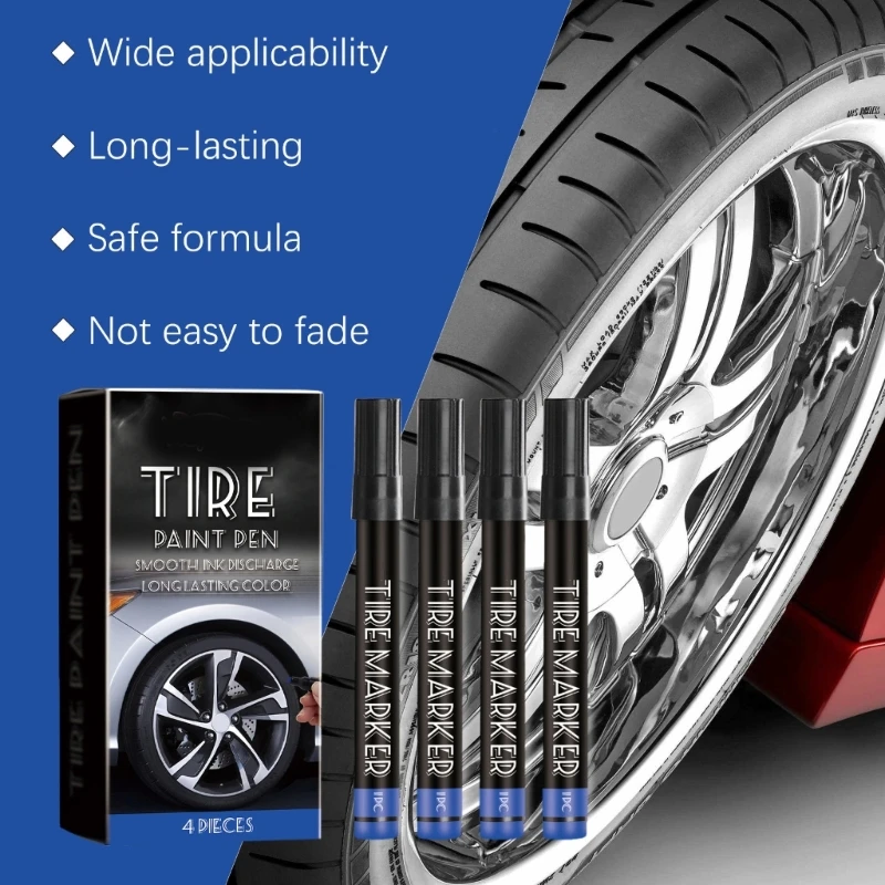 

Автомобильная маркировка шин маркера маркера точная конструкция скретч с царапиной устойчив