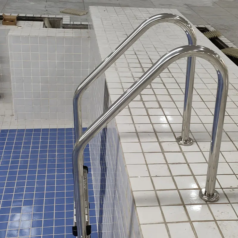 

China Factory Inground Folding Swimming Pool Ladder for Swimming Pool