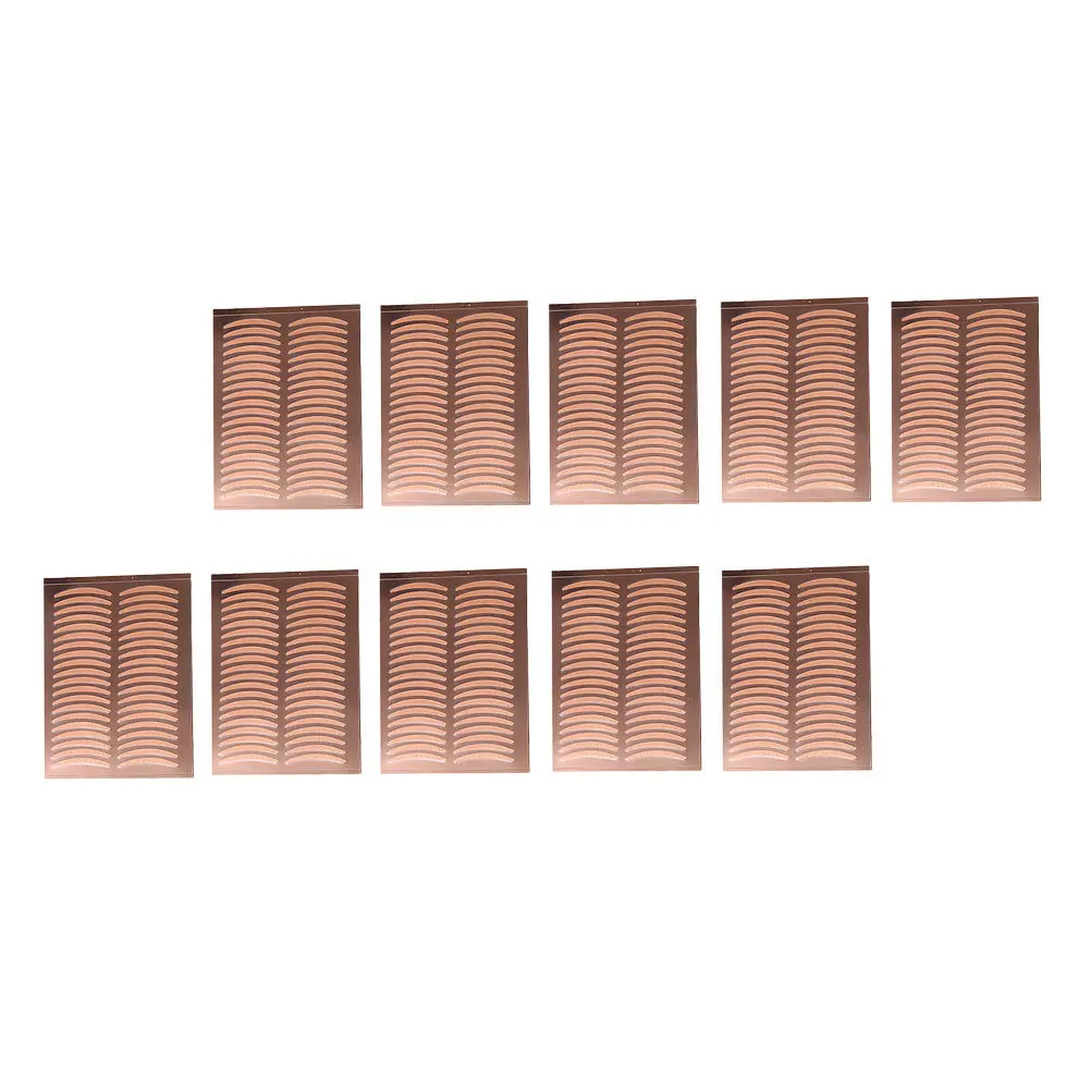 25 Blatt bequemes Augenlid-Klebeband, gleichmäßig geschnitten, kein Abfall, Augenschönheits-Zubehör, sofortiges Doppel-Augenlid-Make-up-Werkzeug für Frauen