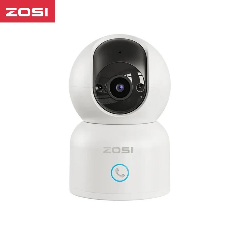 

ZOSI C518 Indoor Pan/Tilt Smart Security IP Camera Home Mini 2.4G/5G WiFi IP Surveillance Camera 2K Security Baby MonitoCamera