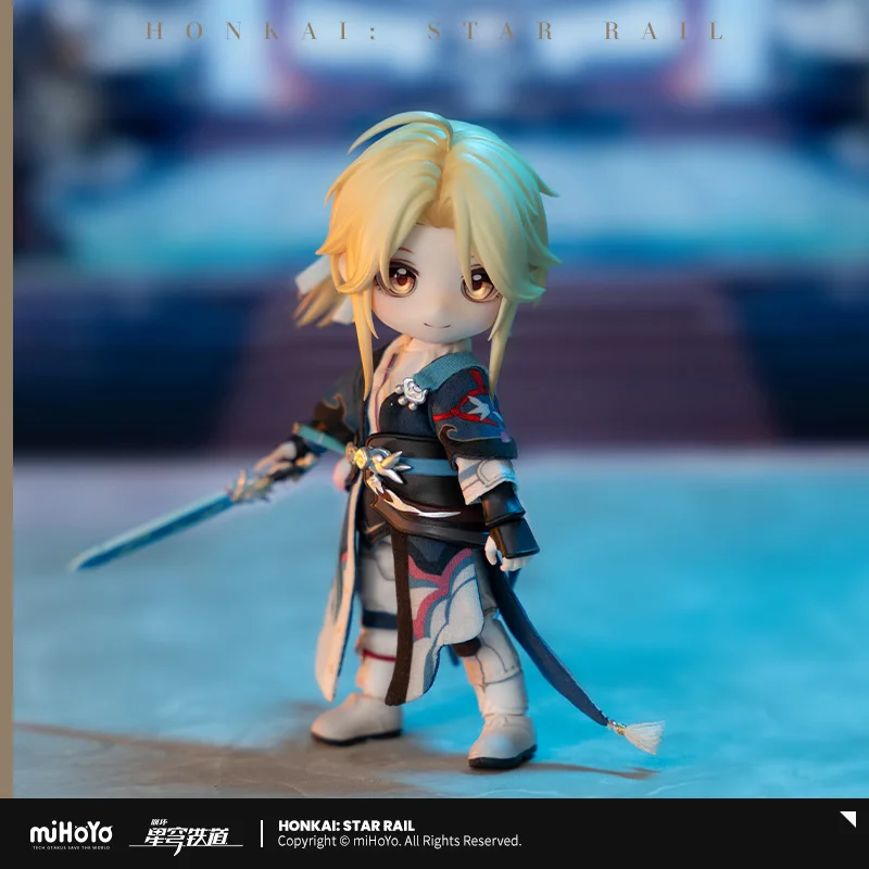 Official Honkai: Star Rail Game 1/12 Yanqing Action Figure 15cm Joint Movable Doll Collect Model Desktop Decoration Toy Gift