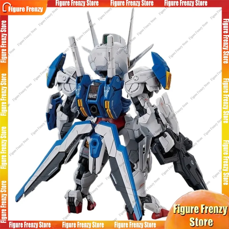 

Spot SaleBandai genuino MGSD XVX-016 GUNDAM AERIAL Anime figura acción Robot coleccionable montaje molo juguetes adornos regalo