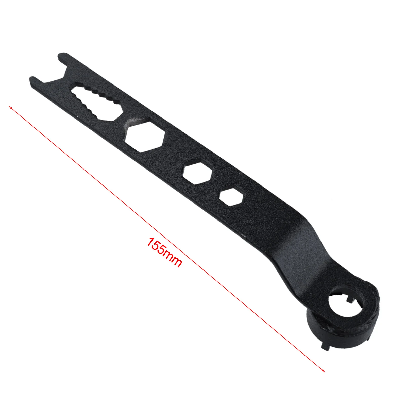 Per uso professionale Chiave per rimozione chiave smerigliatrice a quattro artigli Lunghezza 15,5 cm Colore nero Buona tenacità Lunghezza 15,5 cm