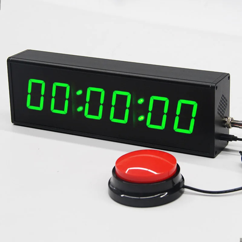 Digital Display Game Countdown Timer with Buzzer for Game Nights Industrial Classroom Activities