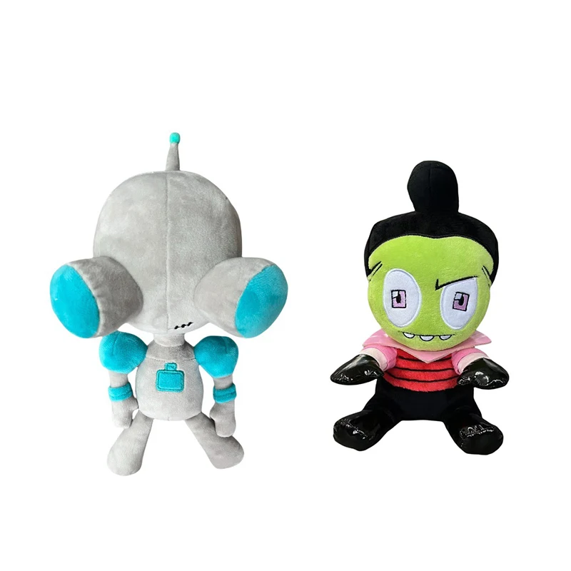 New Invader Zim plush toy.Invader.Zim Plush dolls are soft but not easily deformed.Room decoration.Holiday gifts birthday gift