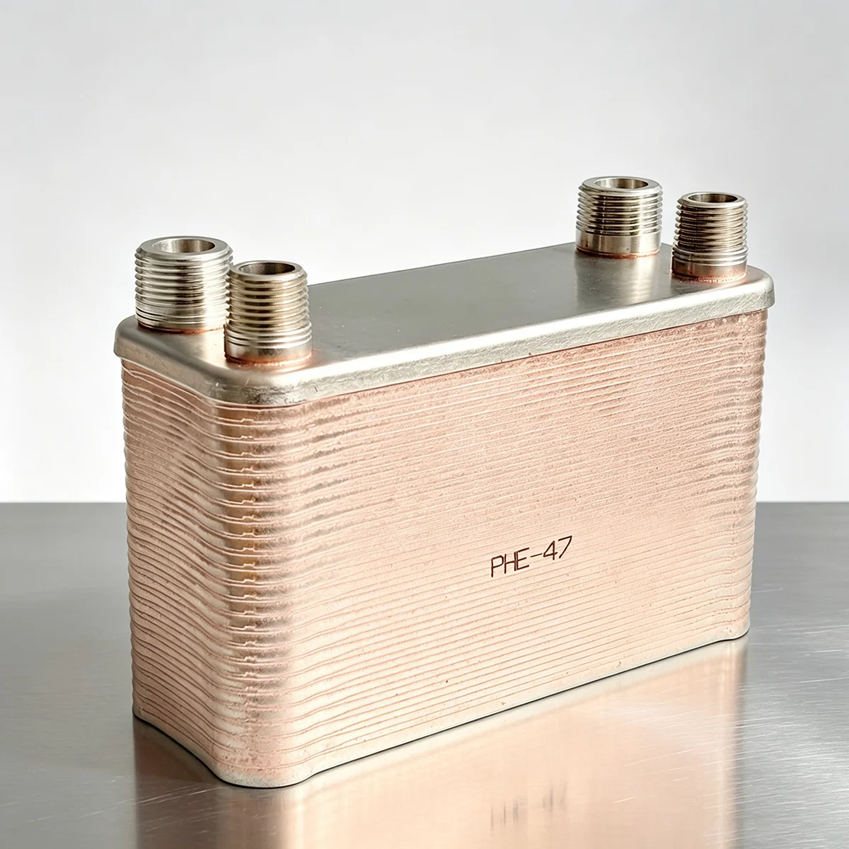 Plates Heat Exchanger Wort Chiller, Stainless Steel Counterflow Chiller Homebrew Beer Cooler Garden Hose Rapid Cooling
