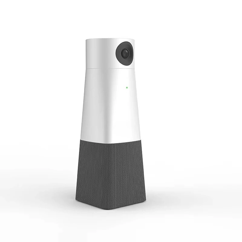 Artificial intelligence innovative 360-degree video conferencing camera for virtual conferencing NPU audio conferencing system