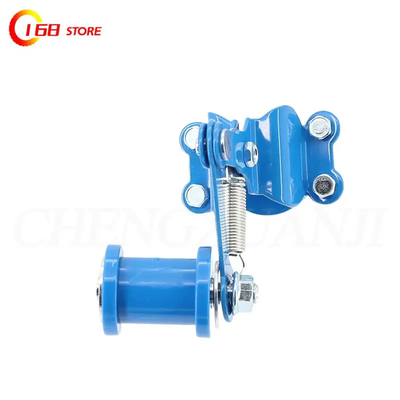 العالمي الألومنيوم دراجة نارية سلسلة الموتر الضابط الأسطوانة أدوات تعديل الملحقات ل الترابية دراجة الطرق غير الممهدة ATV موتوكروس