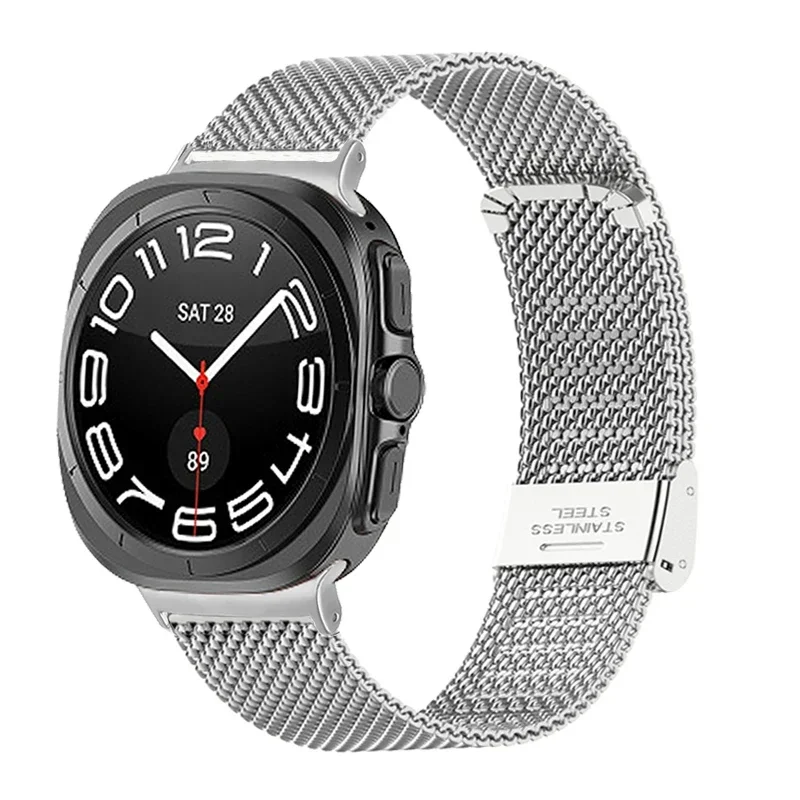 Para samsung galaxy watch 7 ultra 47mm cinta correas reloj para samsung galaxy watch 7 ultra 47mm pulseira extremidade curvada pulseiras