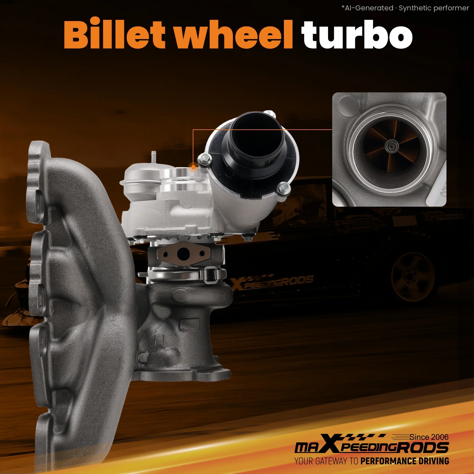 Billet Turbo for Mercedes Benz A250 GLA250 CLA250 2.0L A2700901880 2014-2019