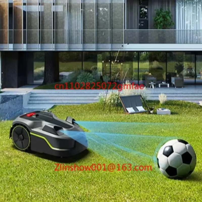 HOME USED GARDEN YARD SMART REMOTE CONTROL AUTOMATIC LAWN ROBOT MOWER for HOME CAN DRAW the SHAPE of the WORK AREA