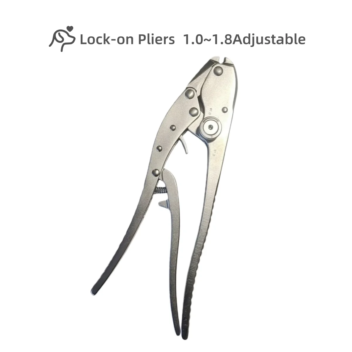 Veterinary Orthopedic Instruments: Titanium Cable Locking Forceps, 1.0–1.8 Adjustable Cable Tensioner