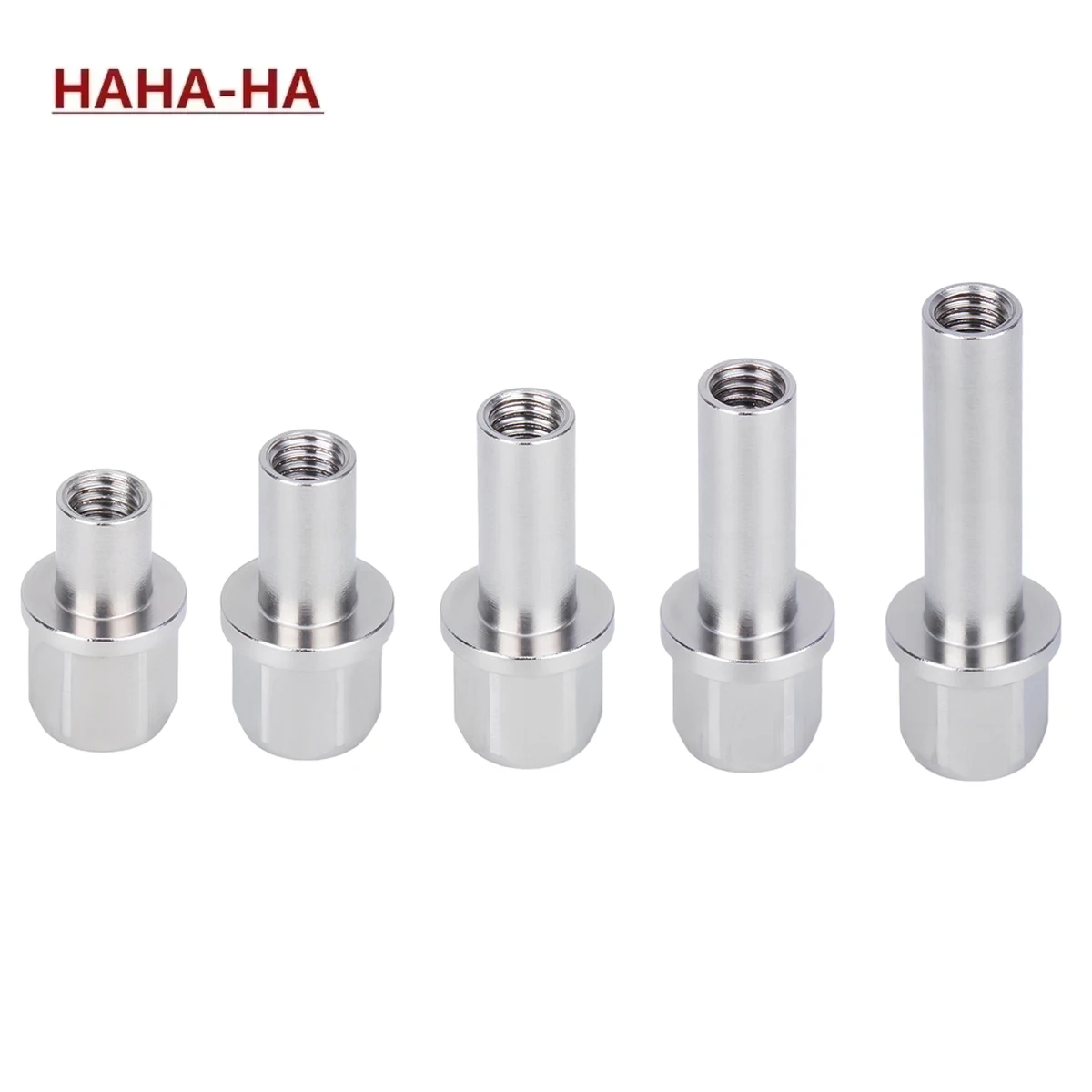 

4Pcs Stainless Steel Hex Wheel Hub Drive Adaptor Extension Column Nut for 1/10 RC Crawler Car Axial SCX10 Upgrade Parts