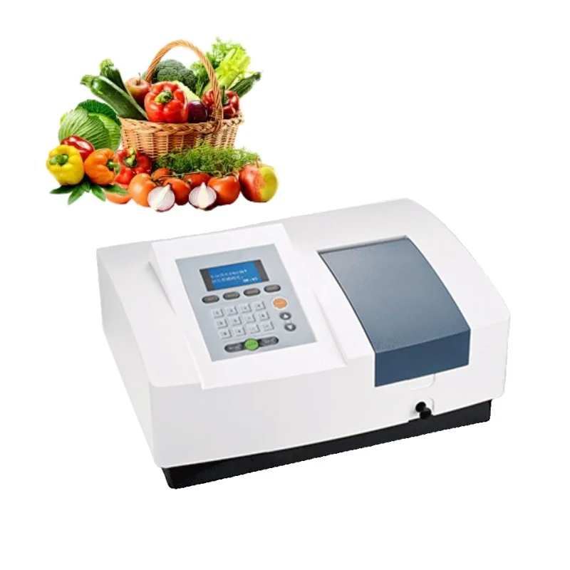 

Food additive detection spectrometer UV-visible double beam of light spectrophotometer