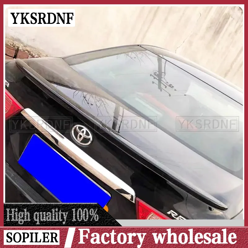 Mark X Reiz ABS Plastic Primer and lacquer Rear glass top wing Spoiler for TOYOTA Mark X with color 2010-2017 2011 2012 2013