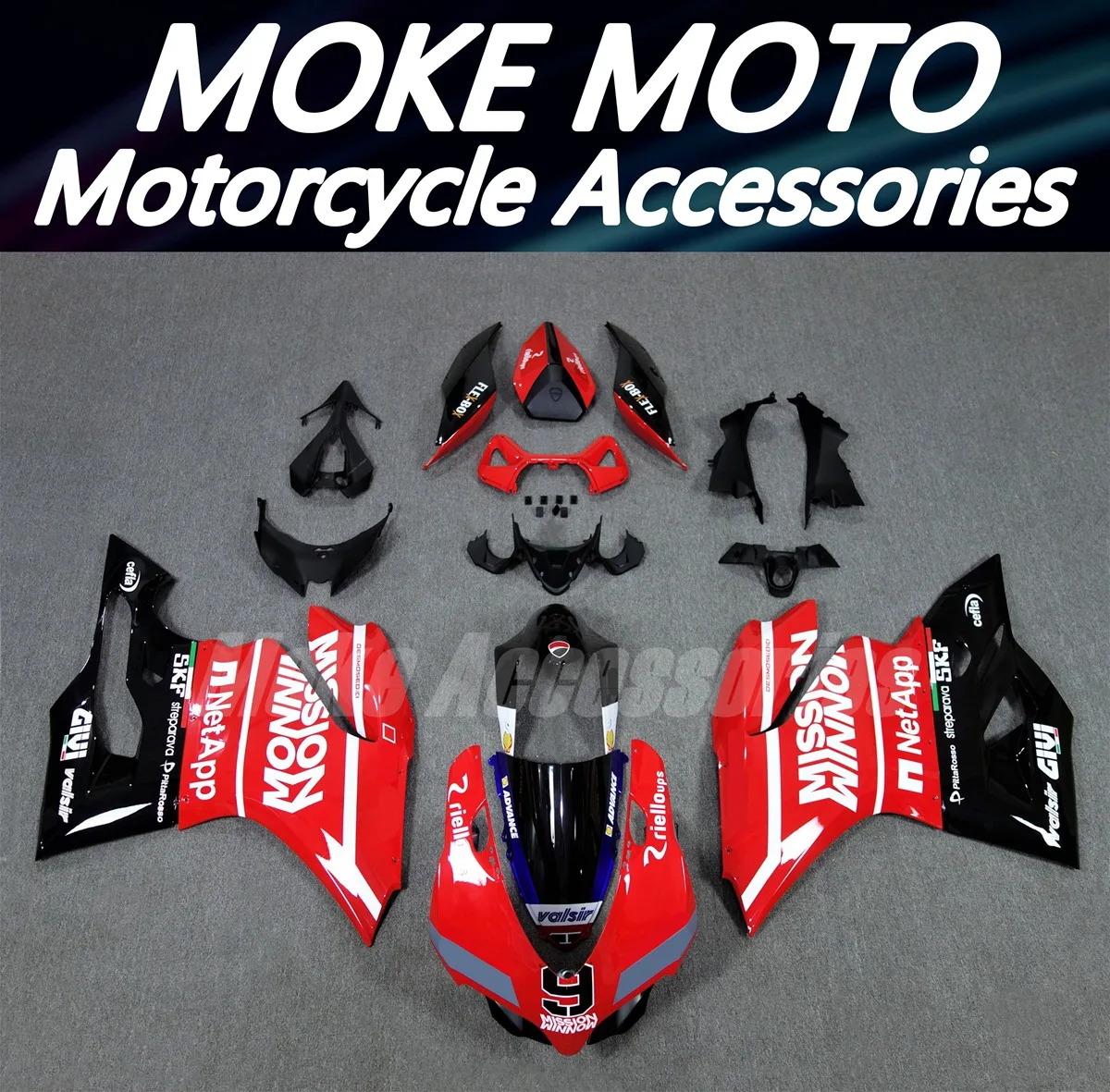 Motorcycle Fairings Kit Fit For Panigale 899 1199 2012 2013 2014 Bodywork Set High Quality Red White Black