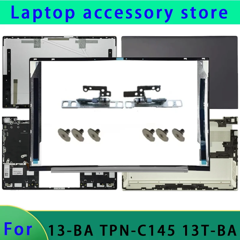 Suitable for ENVY TPN-C145 13-BA 13T-BA laptop LCD screen top cover screen frame palm rest hinge keyboard bottom shell silver