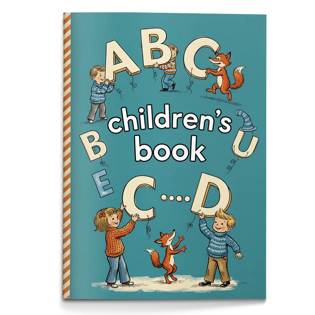 ABC Children’s Book for Kids Fun Illustrated Alphabet Learning Book to Learn Letters Words and Phonics Build Vocabulary and