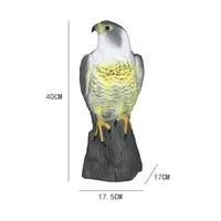 Garden Artificial Eagle Birds Decoy Hawk Simulation Model Scarer Repellents Home Crafts Pond Decoration Ornaments Pest Control