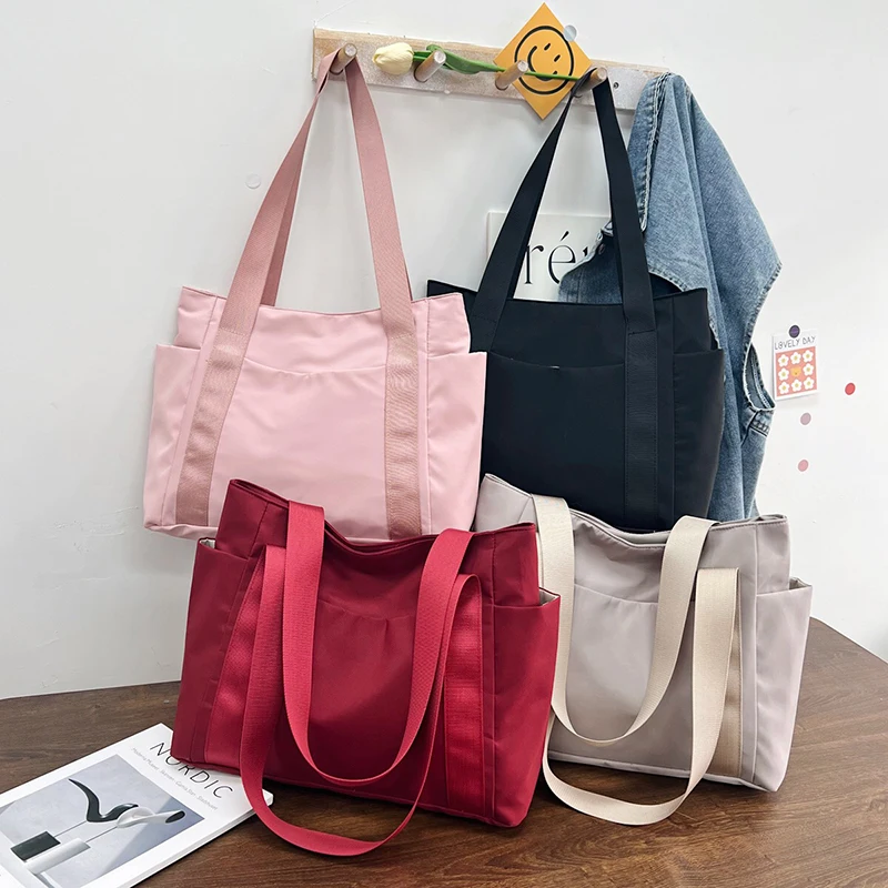 Borsa Tote da donna di grande capacità borsa da viaggio da lavoro multitasche borsa a tracolla da donna per studenti universitari borsa da donna in