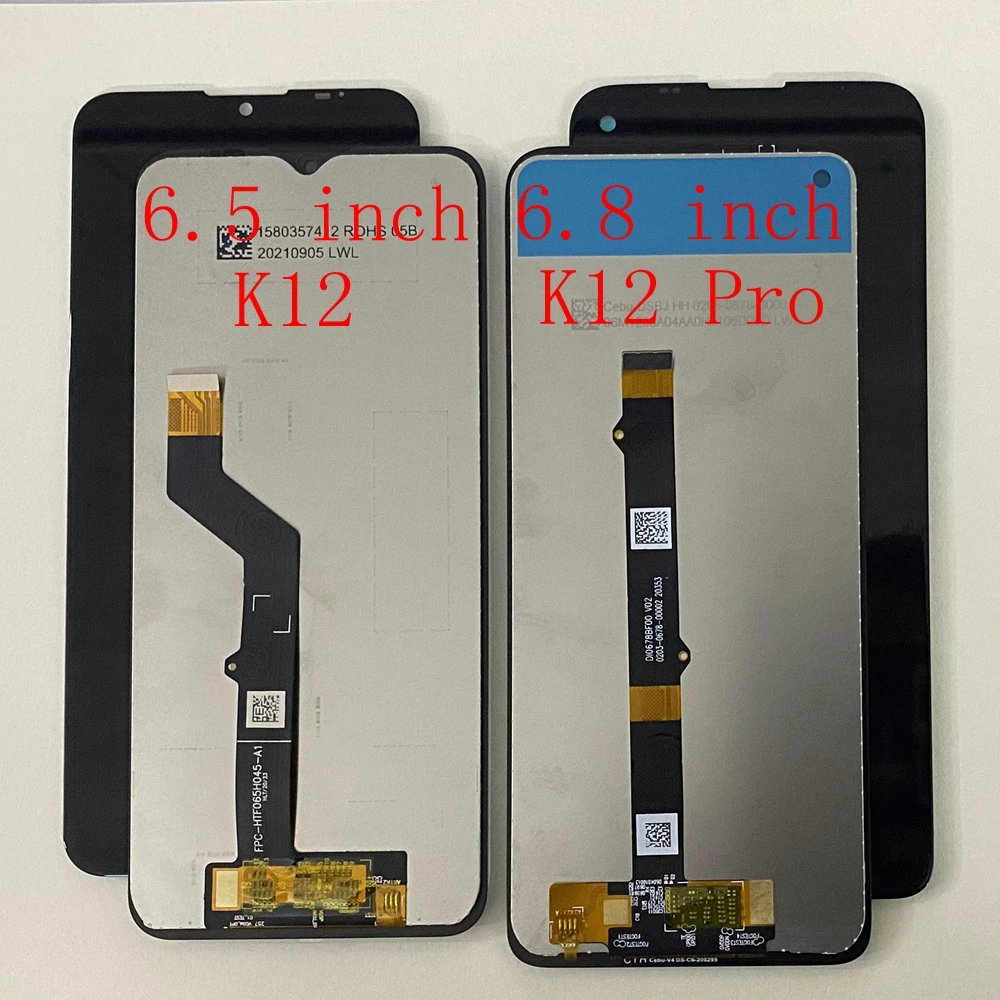 Original For Lenovo K12 lcd XT2095-4 K12 Note LCD Display Touch Screen Digitizer Assembly For Lenovo Lemon K12 Pro XT2091-8 LCD