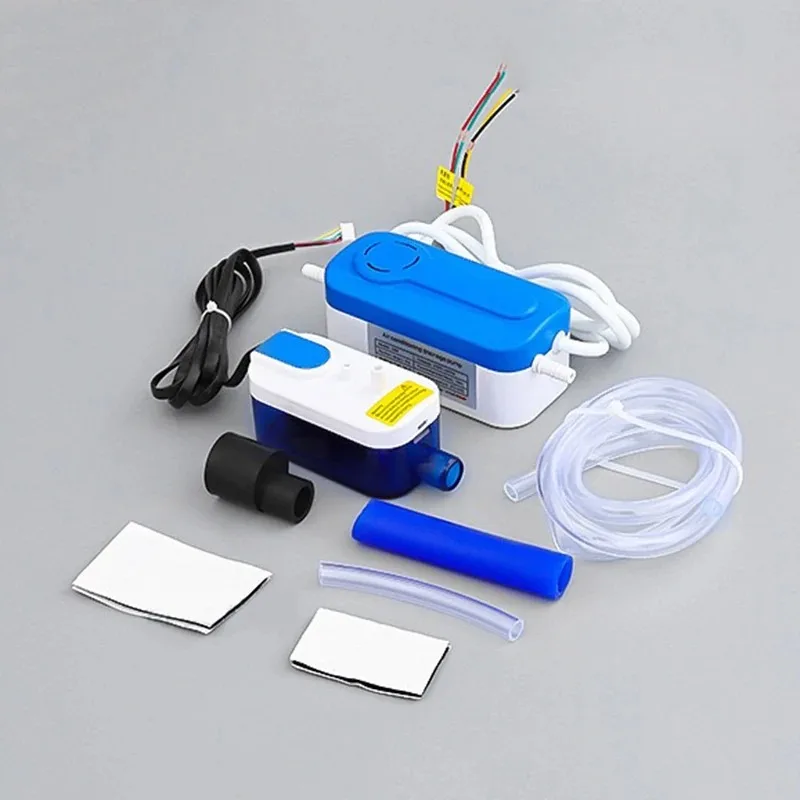 Indoor AC Installation Accessory, QS24B40B Mini Automatic Pump for Duct Unit Condensate Drainage