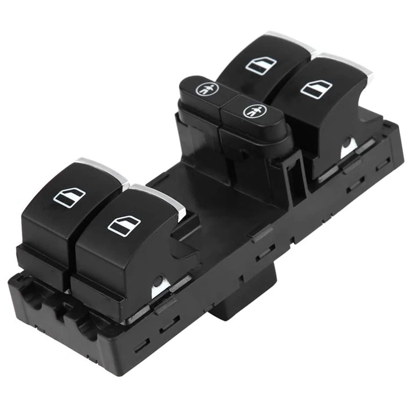 Botón de interruptor de ventanilla eléctrica principal de puerta izquierda para Touran Sharan 2011-2016 Touareg para Seat Alhambra 2011-2016 7P 6959857