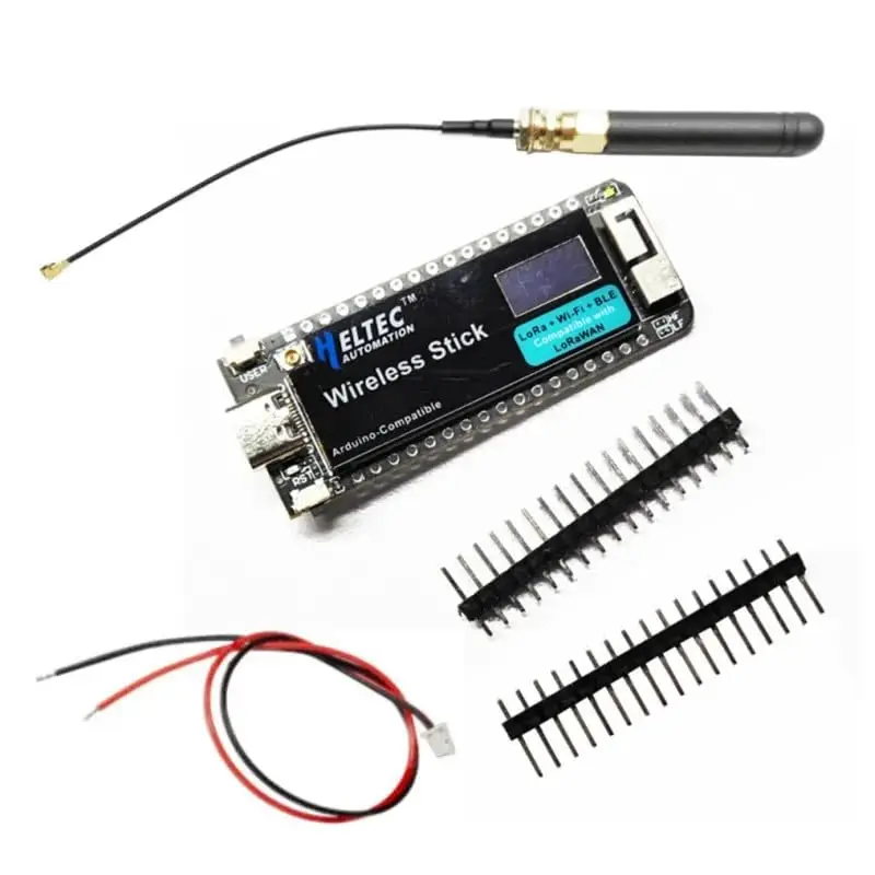 Heltec Wireless Stick V3 ESP32-S3FN8 SX1262 IOT Development kit 0.49-inch OLED Display BLE WiFi for Arduino LoRaWAN Meshtastic