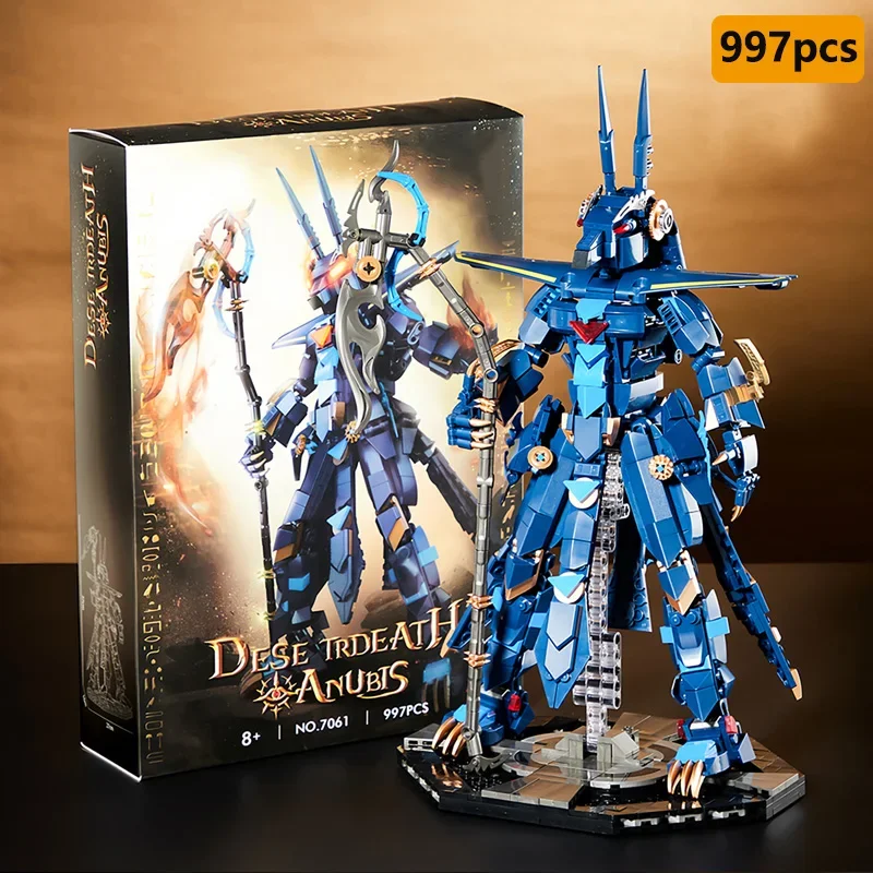 

997PCS Anubis Desert Reaper Mecha Building Model Collector's Set of Creative Assembly Blocks Bricks MOC Adult and Childrens Gift