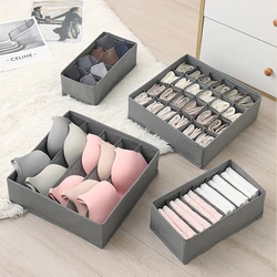 Underwear Organizer Socks Pants Bra Storage Box Cabinets Drawers Wardrobe Clothes Scarf Storage Organizer Boxes For Bedroom Home