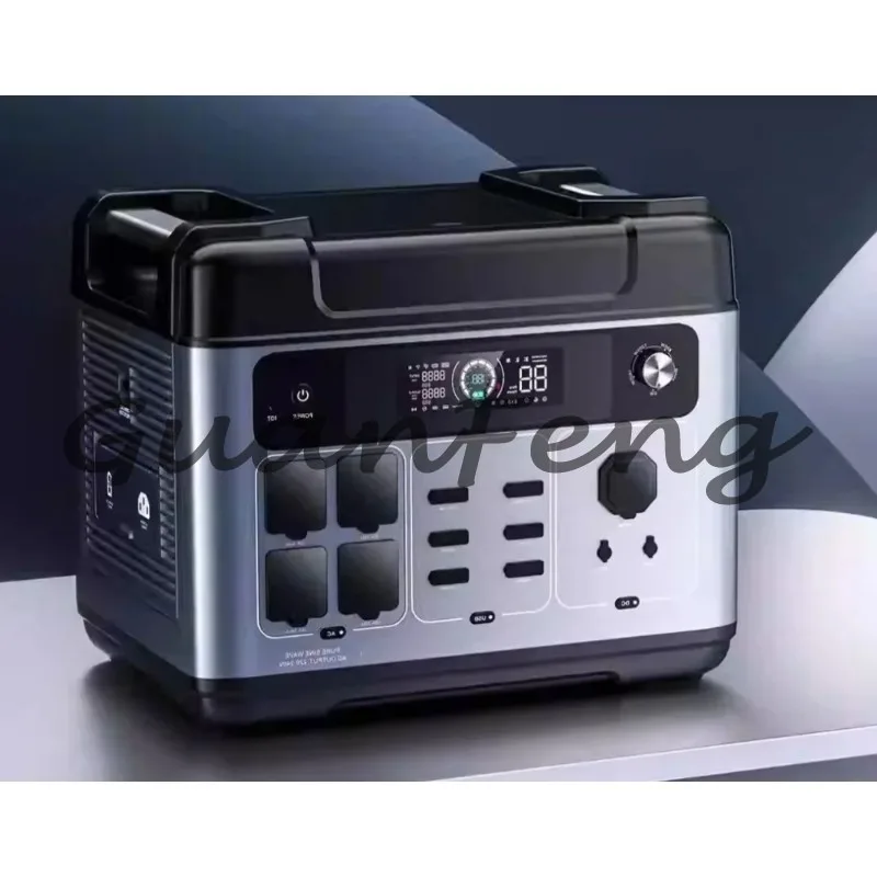 2000W 2400W Portable Power Station 2048Wh Solar Generator 110V 220V App Controlled