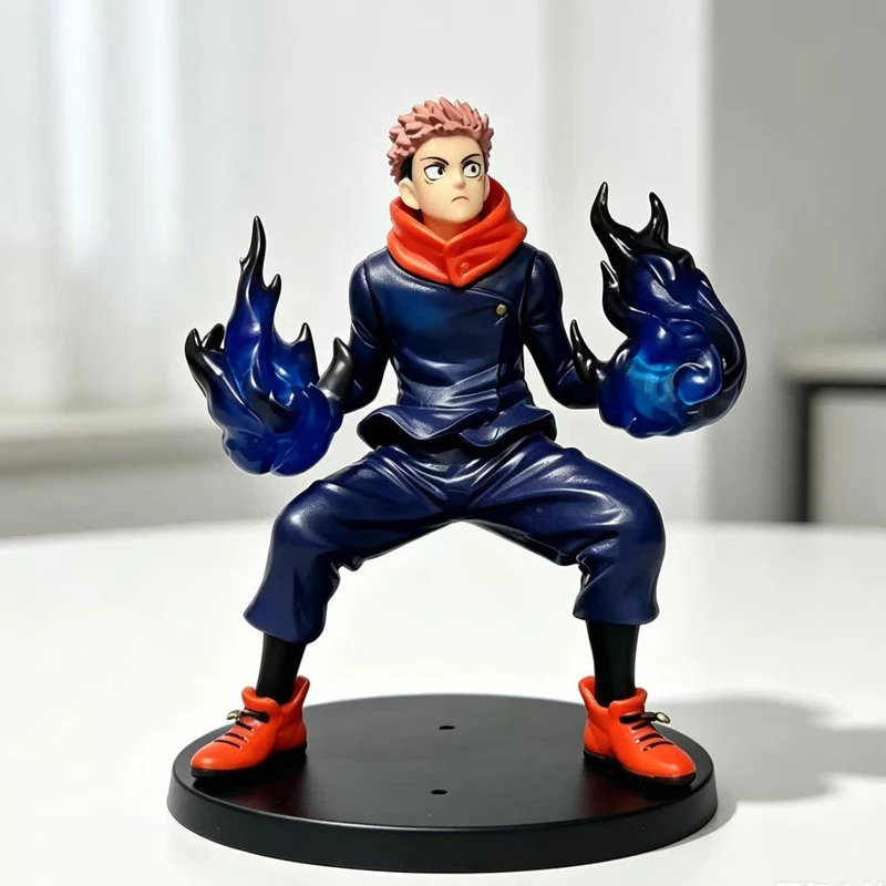 Jujutsu Kaisen Yuji Itadori PVC-Statue, Sammlerfigur, Anime-Modell, Schreibtischdekoration für Anime-Enthusiasten