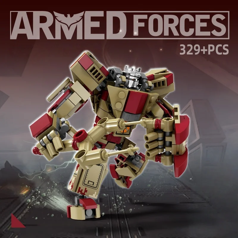 DIY mechanisch boksen Mecha 3D-modelblokspeelgoed - Geniet van de spanning van de strijd, eenvoudige montage, ideale cadeaus voor zowel jongens als meisjes