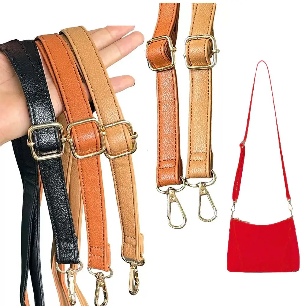 

125CM Long Thin Bag Belt Crossbody Shoulder Strap Replacement Long Belt Adjustable PU Leather Bag Strap DIY Bag Accessories HOT