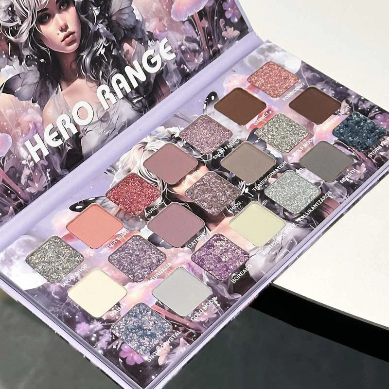 

21 Color Cold Moonlight Eyeshadow Matte Pearlescent Flashing Multi Function Eyeshadow Dark Makeup Eye Brightening Personality