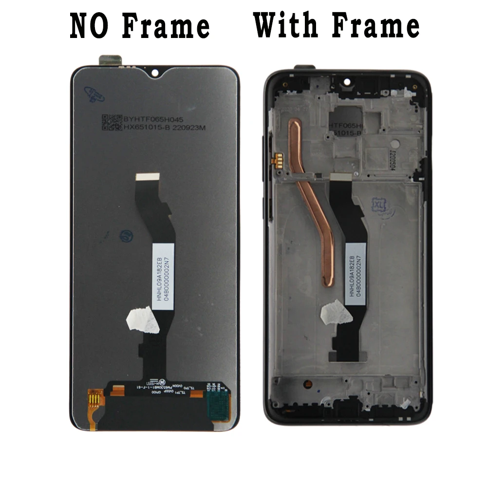 شاشة LCD لشاومي ريدمي نوت 8 برو M1906G7I M1906G7G شاشة LCD تعمل باللمس محول الأرقام الجمعية استبدال ل ريدمي نوت 8 برو